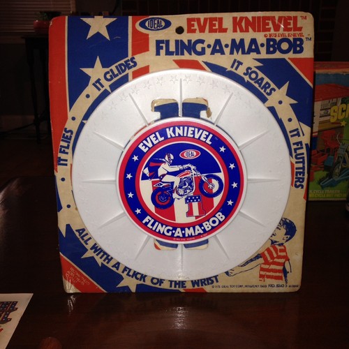 Vintage Ideal Evel Knievel Scramble Van Complete In Box & More 1973