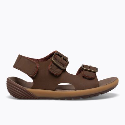 

Сандалии Merrell Little Kid Bare Steps Коричневые 5 M Сандалии Кожаные, Коричневый