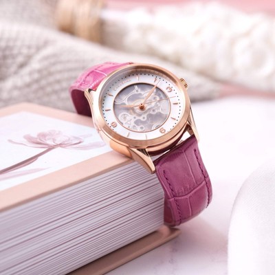 Pre-owned Thomas Earnshaw Ladies Isabella Stainless Steel 35mm Automatic Wristwatch