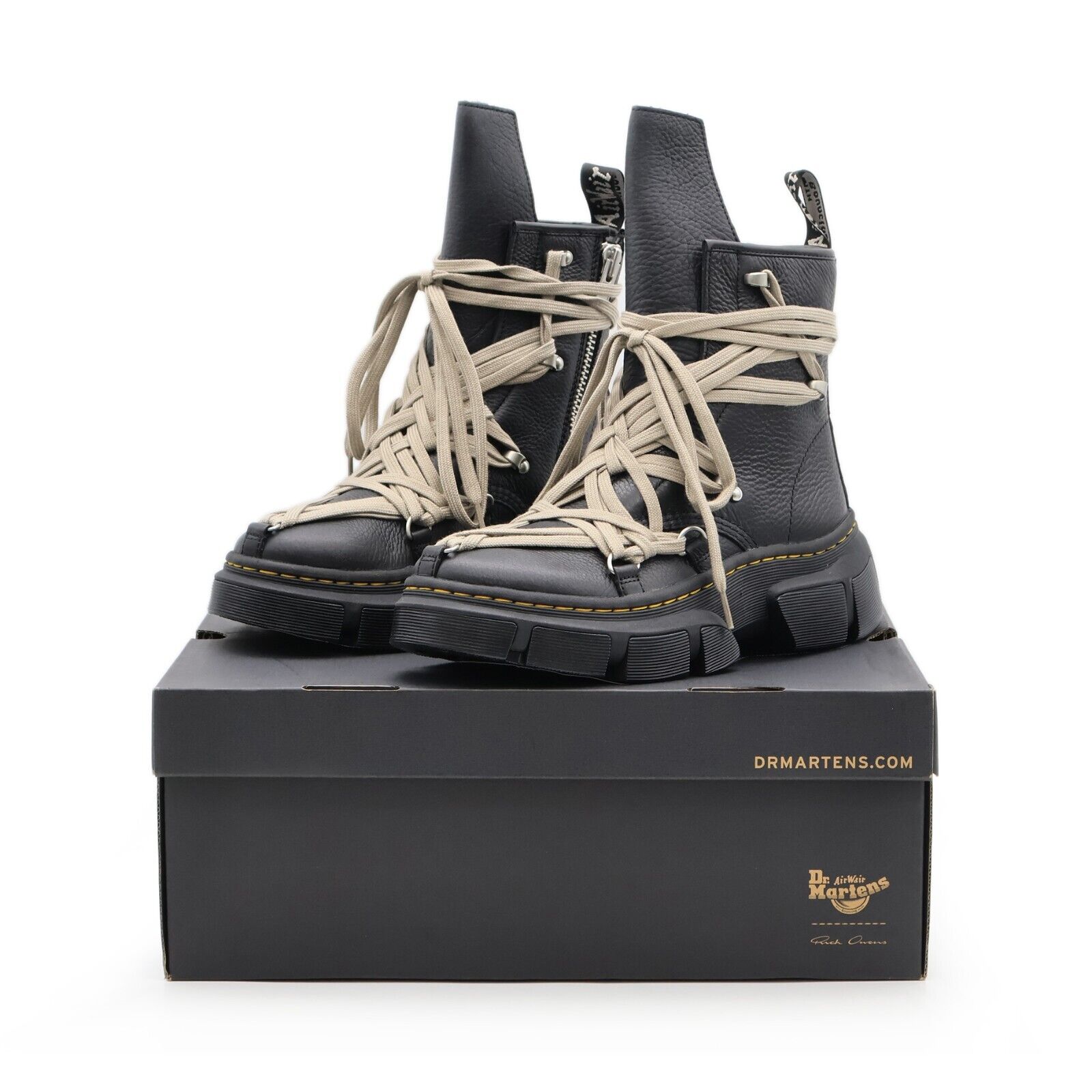 31752001 Rick Owens Dr. Martens 1460 DMXL Mega Lace Boot 31752001 Rick Owens Dr. Martens 1460 DMXL Mega Lace Boot