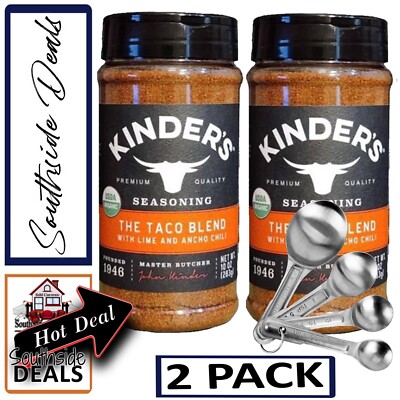 Kinder's Taco Blend Seasoning (10oz.) 2 Pack