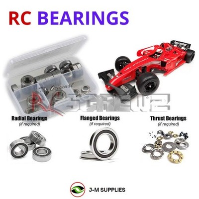 RCScrewZ Rubber Shielded Bearings hpi059r for HPI F10 Formula Ten 1/10 2WD | KIT