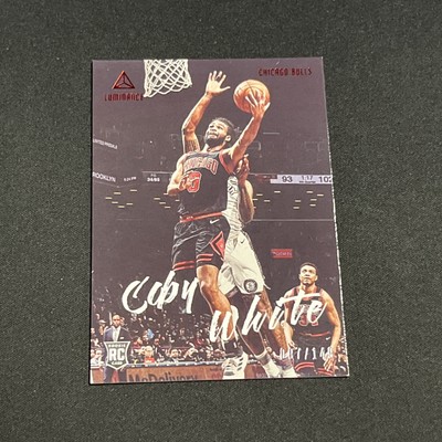 2019-20 Panini Chronicles Luminance Red /149 Coby White #145 Rookie RC