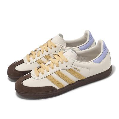 adidas Originals Samba OG W Off White Oat Violet Tone Women Casual Shoes IE0875