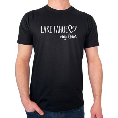 Herren T-Shirt Lake Tahoe my love Geschenkidee Lake Tahoe Geschenk Präsent Mitbr