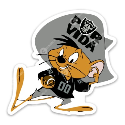 Las Vegas Raiders MAGNET - Speedy Gonzales Raiders Nation former Oakland NFL