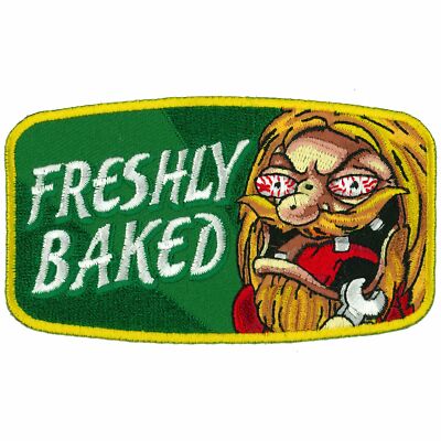FRESHLY BAKED High Thread Iron-On Heat Sealed Backing Sew-On Patch - 4'' x 2.5''
