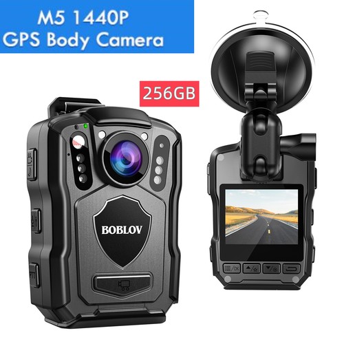BOBLOV Body Camera 1440p 2K police Security Guard Camcorder vedio car dash cam