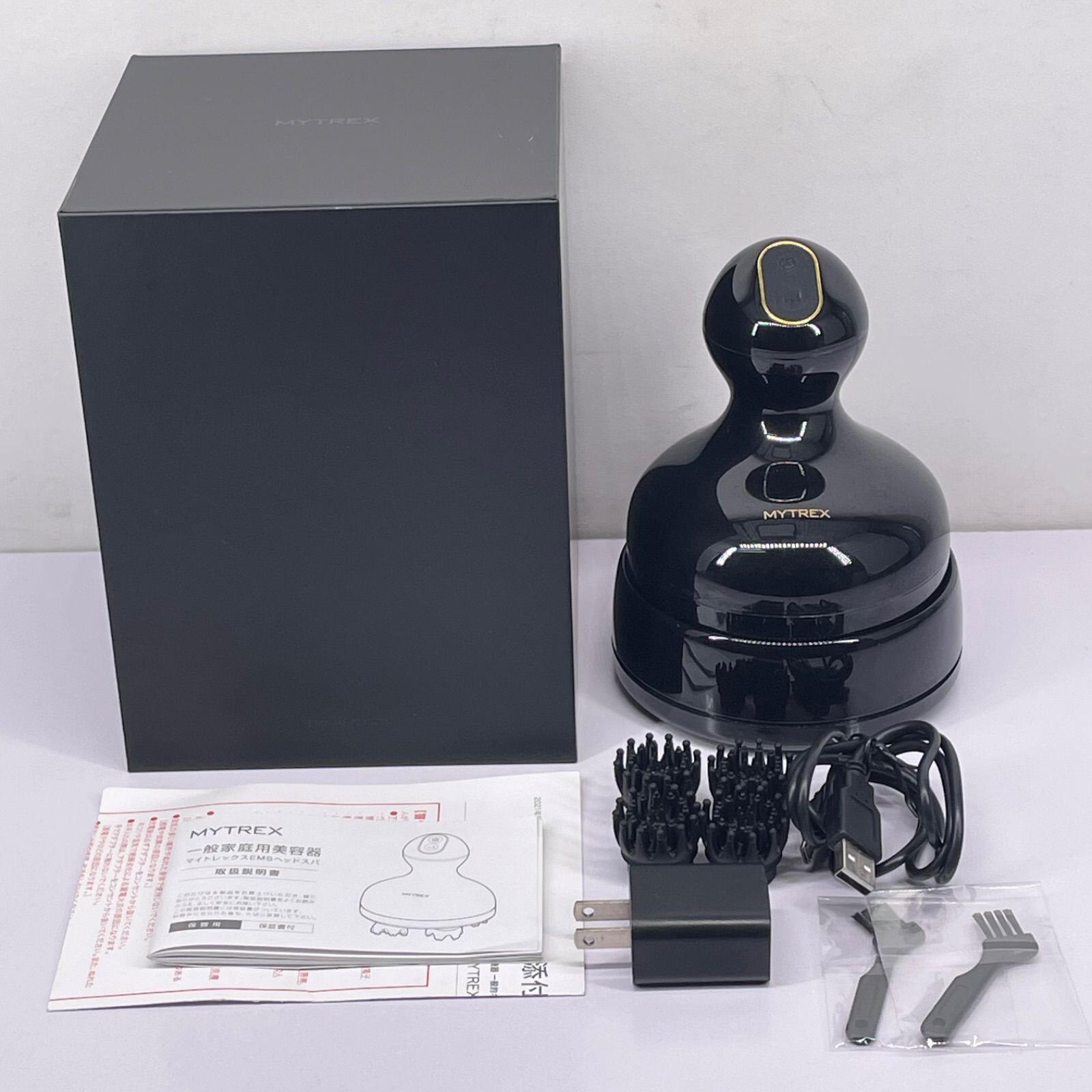 MYTREX　EMS HEAD SPA　MT-EHS20B MYTREX EMS HEAD SPA MT-EHS20B Electric Needle Brush Head Spa