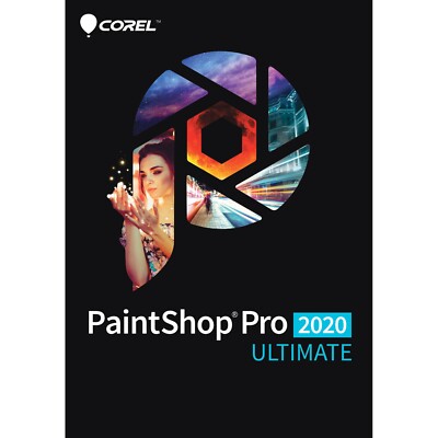 PaintShop Pro Ultimate 2020 Lifetime Digital Key for 2 Devices