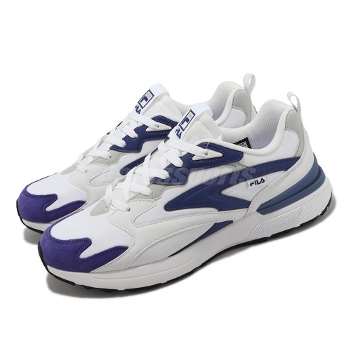 

Fila Zagato V3 Белый Фиолетовый Синий Мужская повседневная обувь для образа жизни Кроссовки, Zagato V3