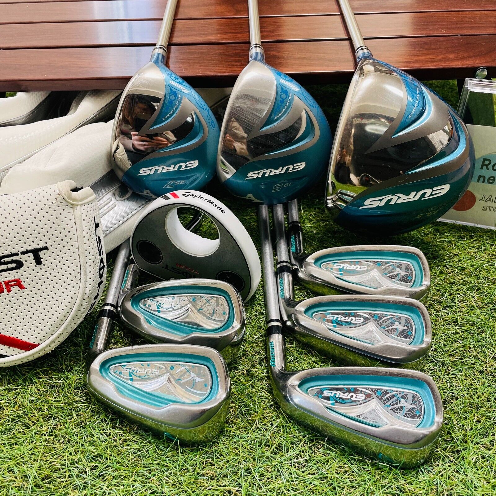 Women Mizuno EURUS Fullset 1w 5w 7w ut Iron 789PS 9pics L Women Mizuno EURUS Fullset 1w 5w 7w ut Iron 789PS 9pics L