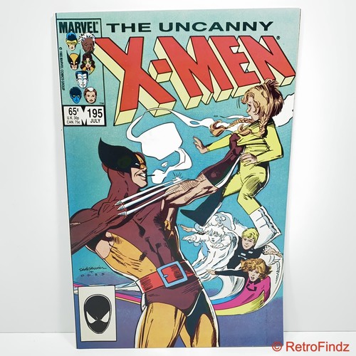 The Uncanny X-MEN #195 Featuring Power Pack 1985 Marvel