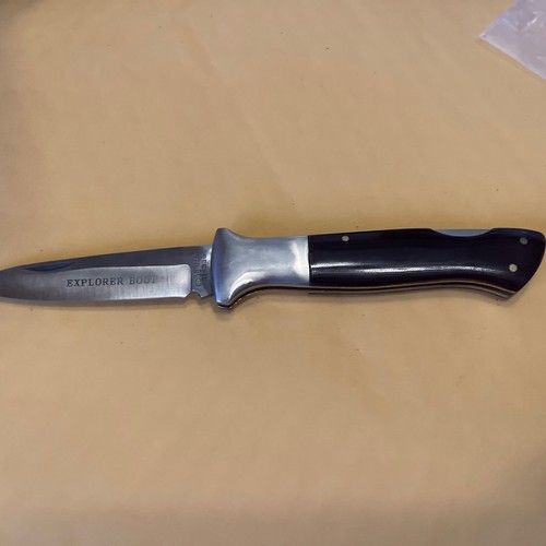 Edge Mark Explorer Boot 11-338 Folding Pocket Knife 440