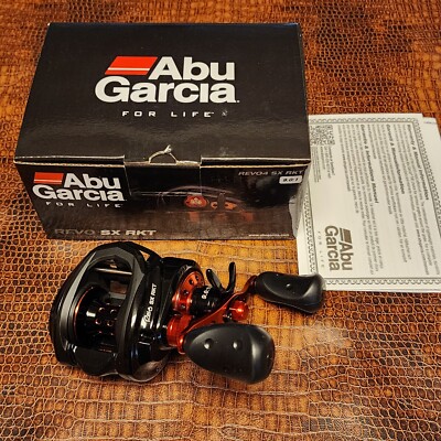 Abu Garcia Revo Rocket REVO4 SX-RKT Bait Cast Fishing Reel Low Profile 9.0:1 R1