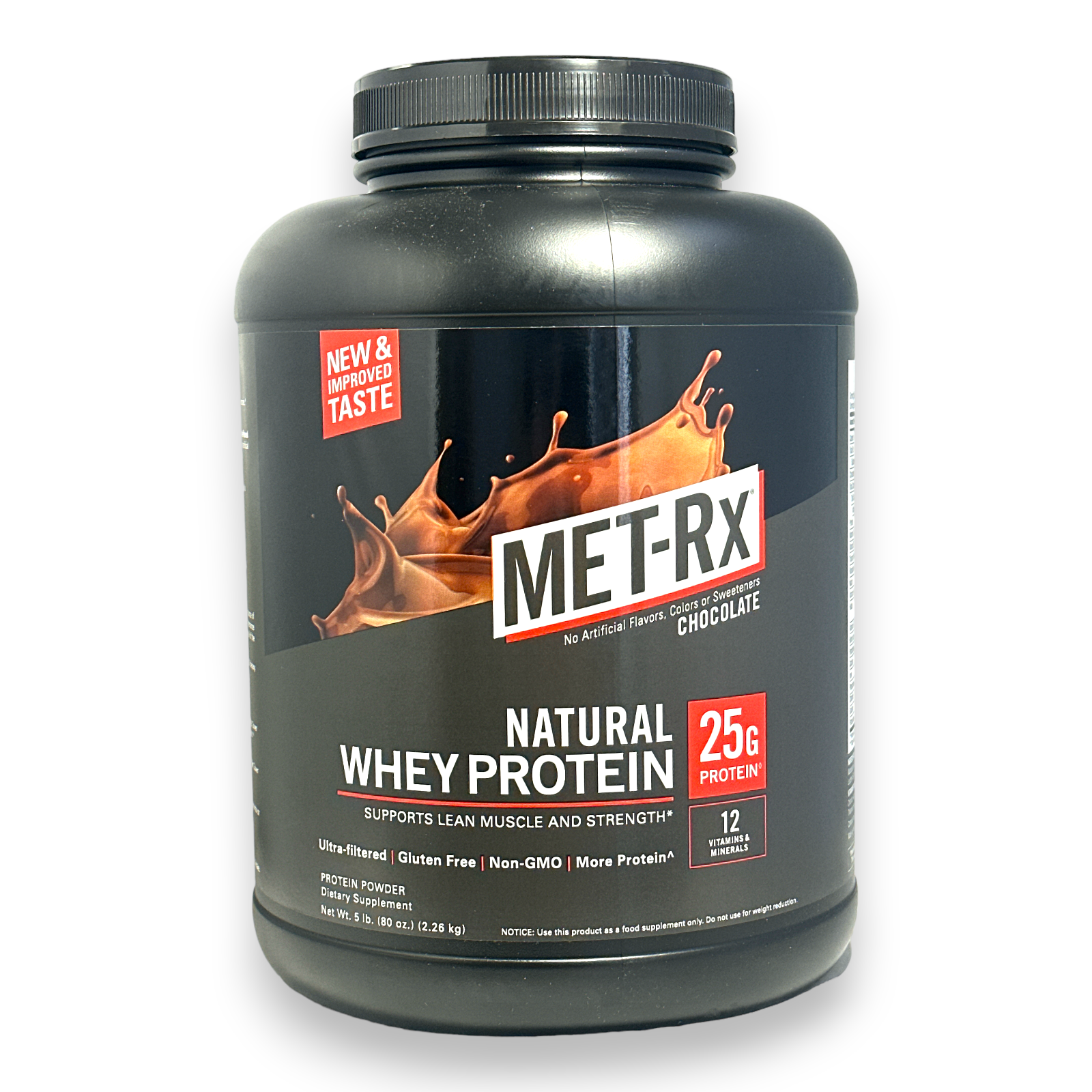 MET-RX Natural Whey Protein 25G Protein Dietary Supplement 5