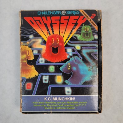 K.C. Munchkin - Cart, Box, & Manual - ODYSSEY 2 system