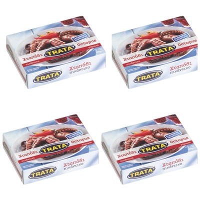 Trata Greek Piquant Octopus 4 PACK