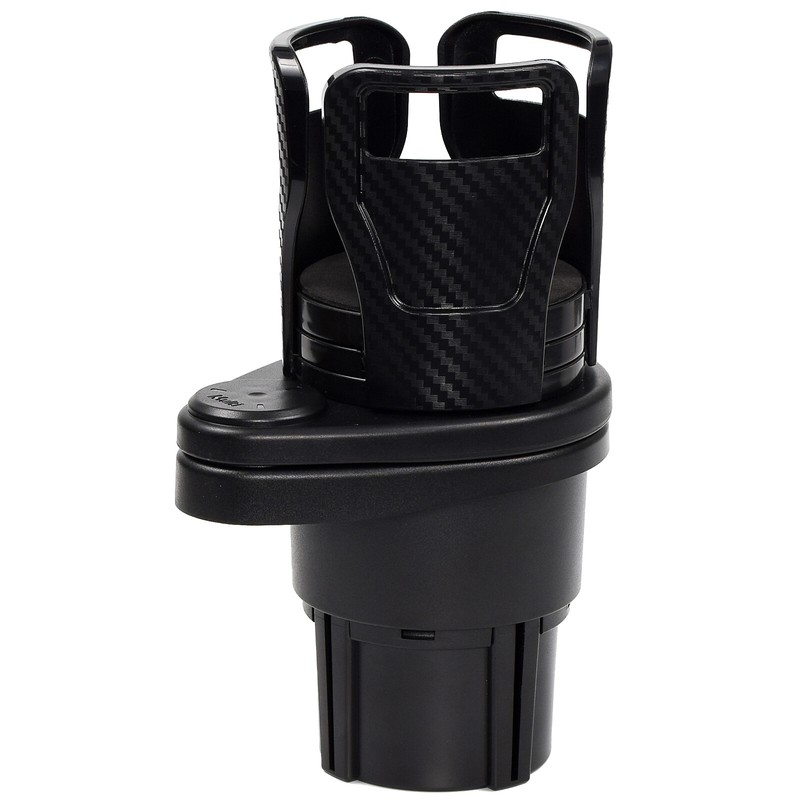 2In1 Car Cup Holder Expander Adapter Adjustable Drink Water Bottle Coffee Holder