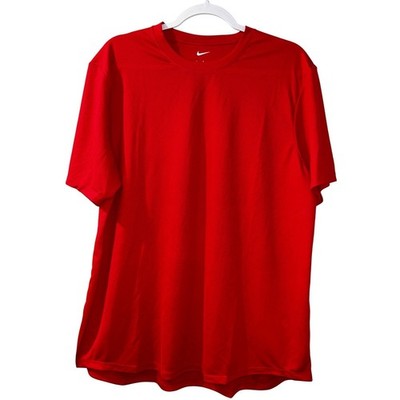 Nike Men's Dri-Fit T-Shirt Short Sleeve Red XL