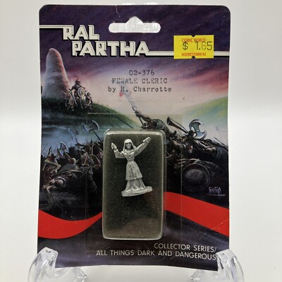 Ral Partha Female Cleric 02-376 Collector Series/All Things Dark And Dangerous