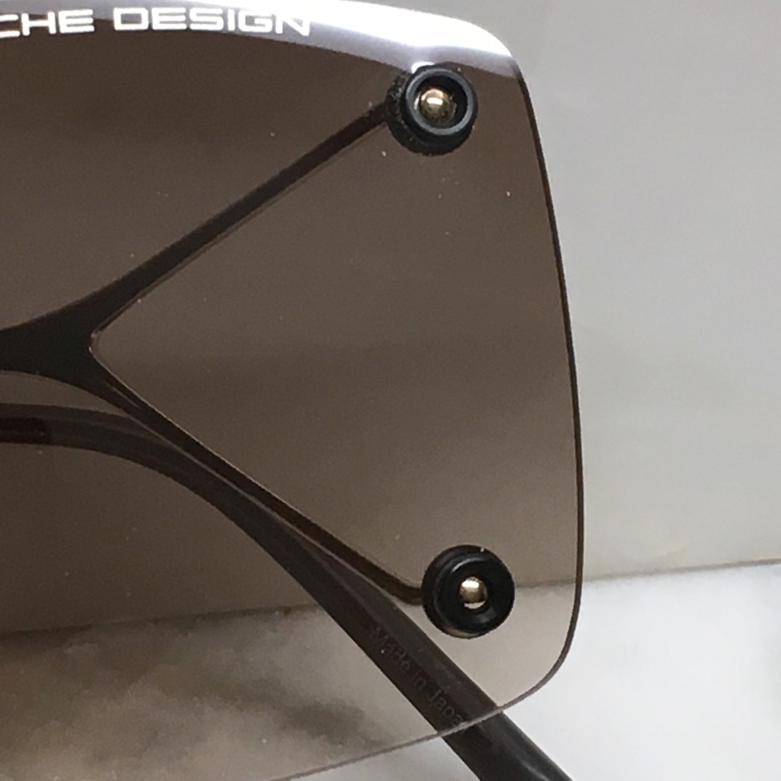 Pre-owned Porsche Design P'8620 B Unisex Moer's Mirror Grey/gold Sunglasses. In Box. In Gray