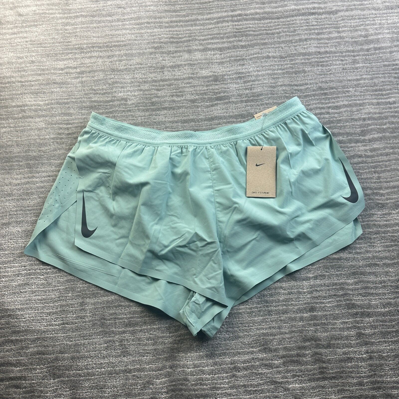 NEW Nike Aeroswift Shorts Mens XL Green 2 NEW Nike Aeroswift Shorts Mens XL Green 2