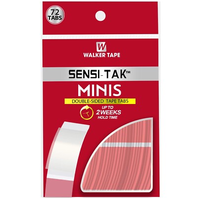 Walker Tape Sensi Tak Minis Double Sided Tape Tabs (72pcs)