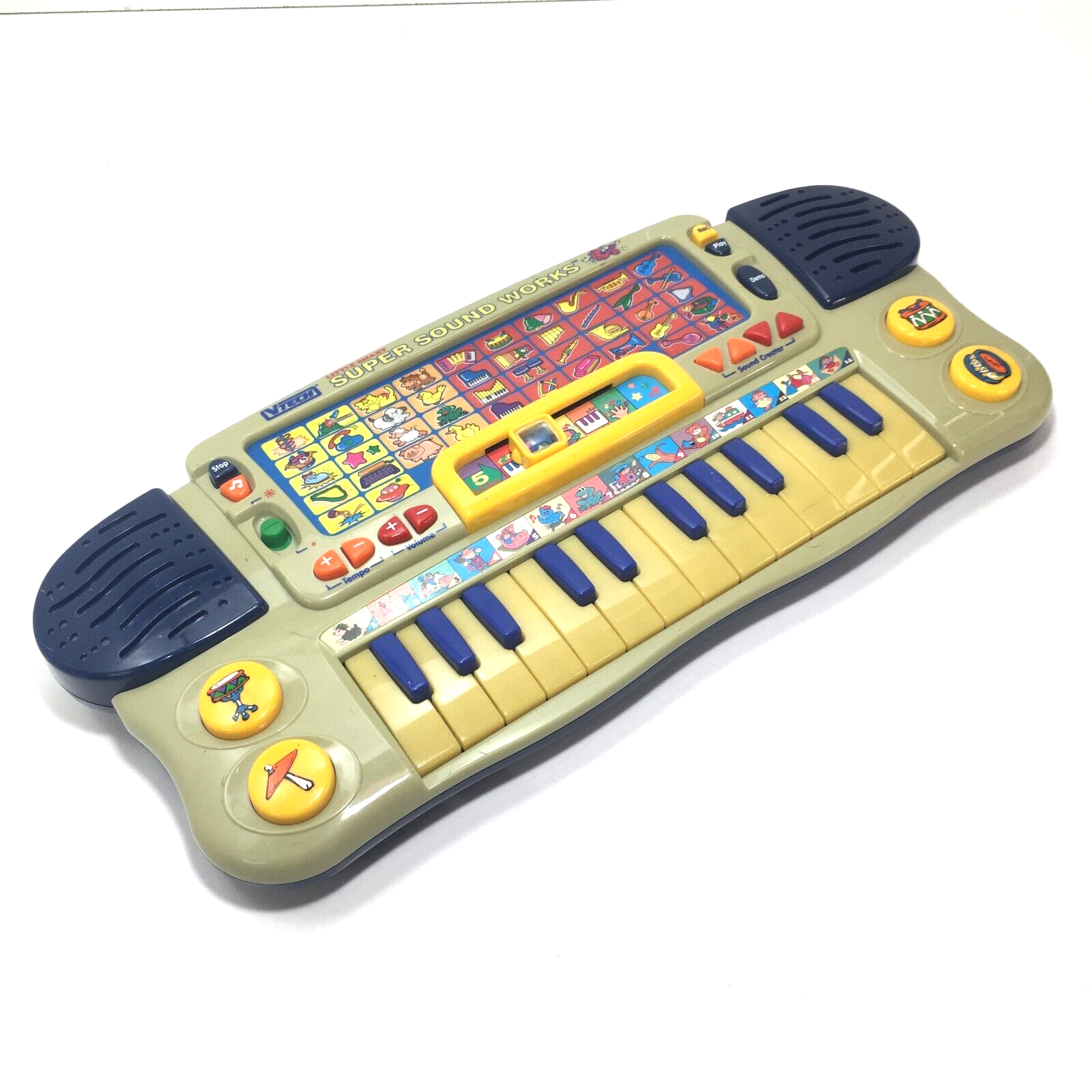 VTECH Little Smart 1996 Super Sound Works Kids Activity Keyboard