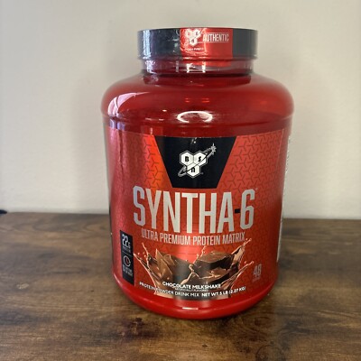 BSN, Syntha-6, Protein Powder Drink Mix, Chocolate Milkshake, 5 lbs (2.27 kg)