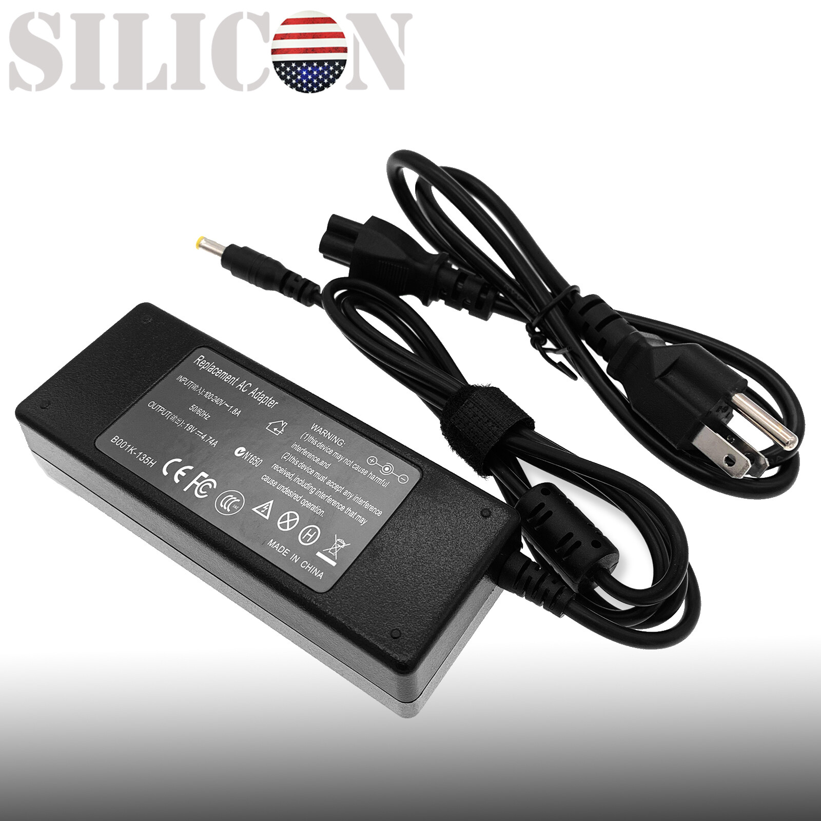 For Chicony A10-090p3a A10090p3a A090a029l Charger Power Supply Cord