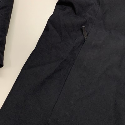 Pre-owned Arc'teryx Goose Down Gore-tex Long Patera Parka Coat Women's Sz L Black 29652