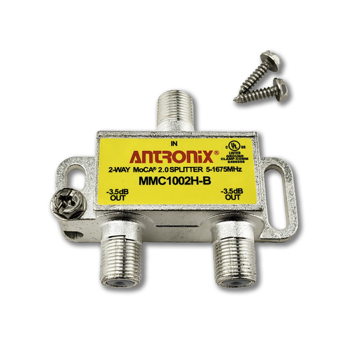 Antronix MoCA 2.0 Splitter for Frontier Formerly Verizon Fios 5-1675 MHz
