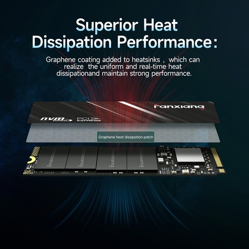  Fanxiang NVMe M.2 SSD 1TB 2TB 256GB 512GB 2280 PCIe Gen 3 PC Desktop 10Pack LOT