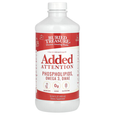 Buried Treasure Liquid Nutrients Added Attention 16 fl oz 473 ml Dairy-Free,