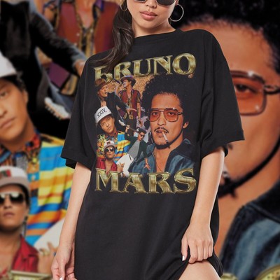 Bruno Mars T-Shirt - Pop Music Shirt - 24K Magic Album Shirt - Bruno Mars Merch