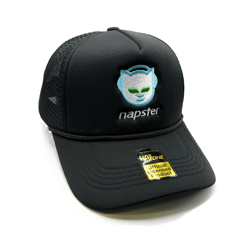 Napster Mesh Trucker SnapBack (Black)
