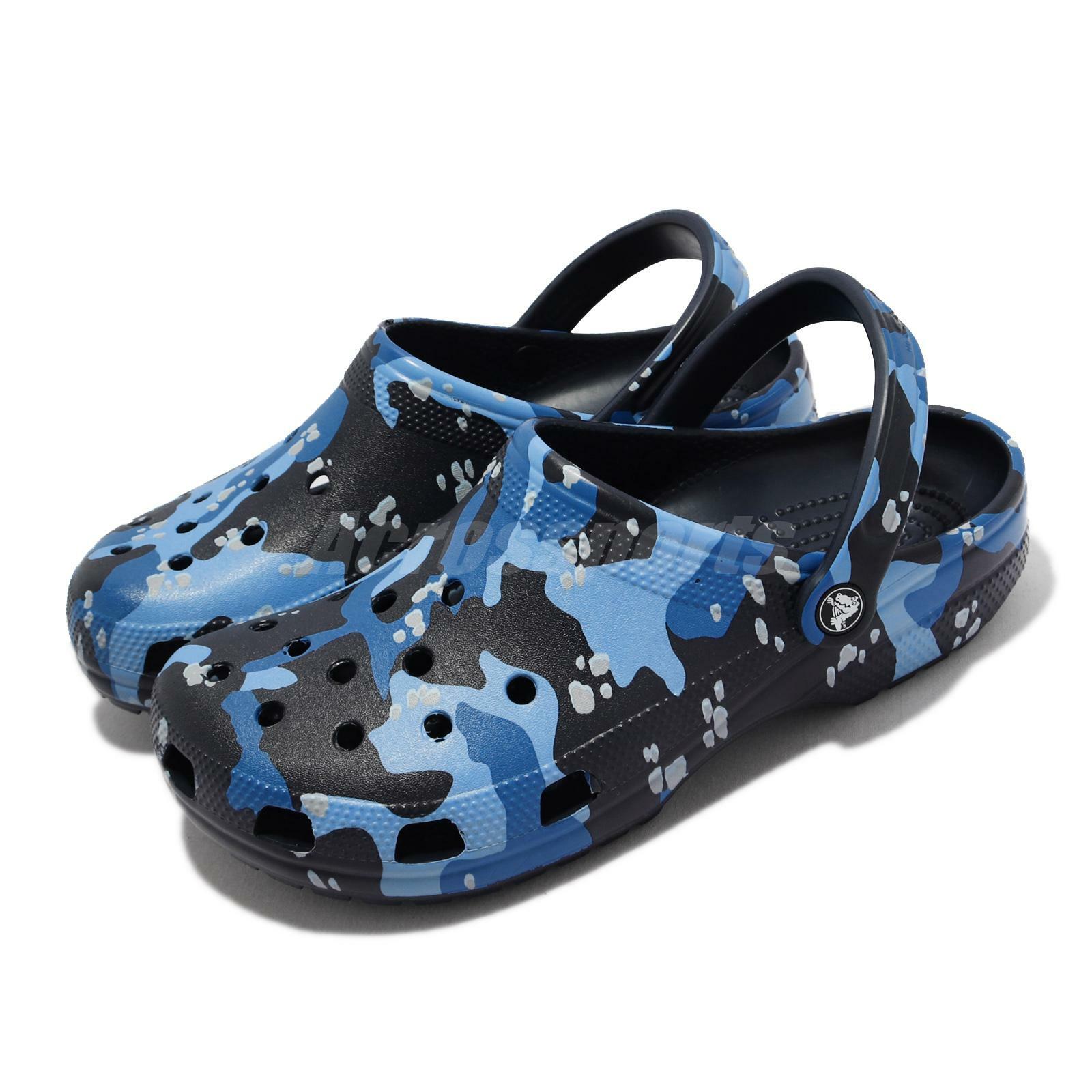 Crocs Classic Printed Camo Clog Navy 