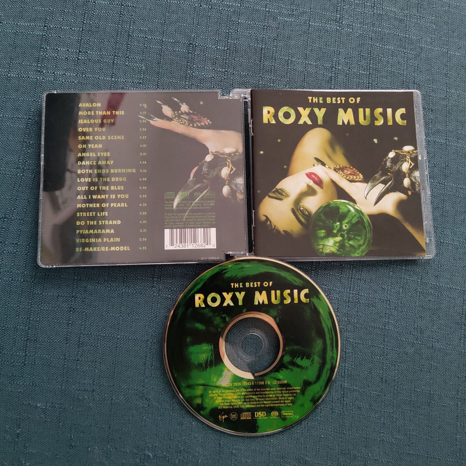 Roxy Music – The Best Of Roxy Music, Virgin – SACDV 2939 SACD Roxy Music – The Best Of Roxy Music, Virgin – SACDV 2939 SACD