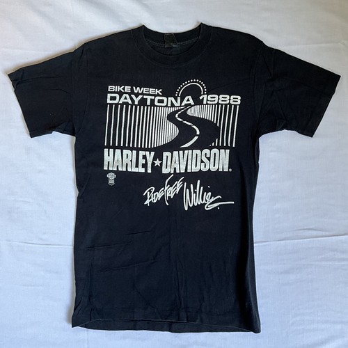 HARLEY-DAVIDSON BIKE WEEK 1988 Tシャツ vtg 80s HARLEY DAVIDSON MOTORCYCLE BIKE WEEK DAYTONA BEACH