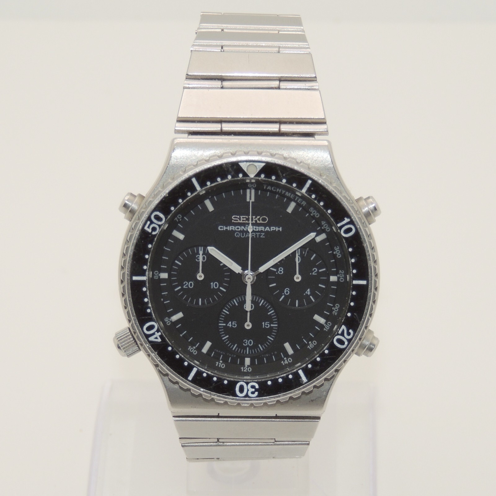 衛生日用品 TOGINON classic 7 Seiko Speed Master 7A28-7040 Vintage Chronograph | eBay