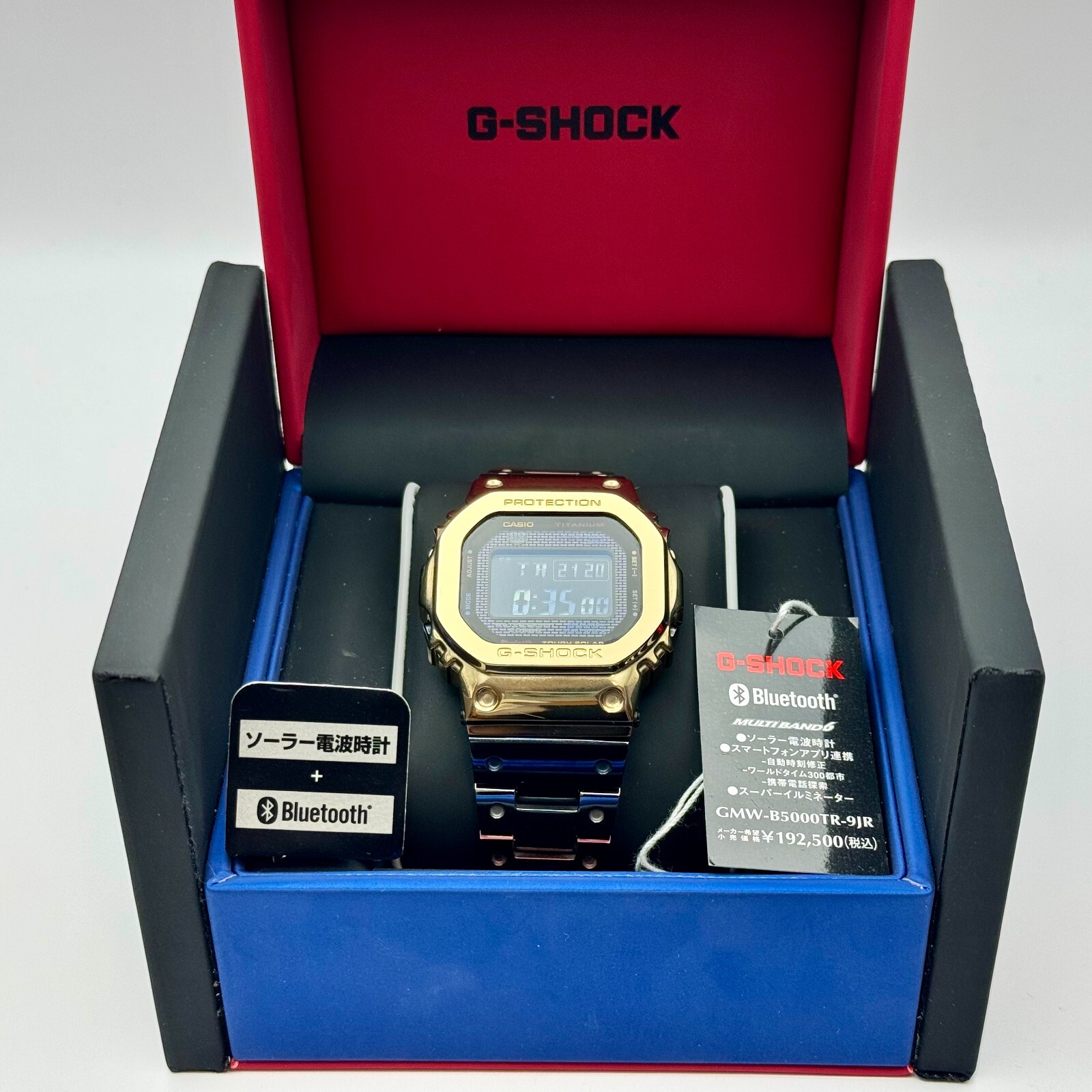CASIO G-SHOCK 美品GMW-B5000TR-9JR チタン　カシオ GMW-B5000TR-9JR | CASIO