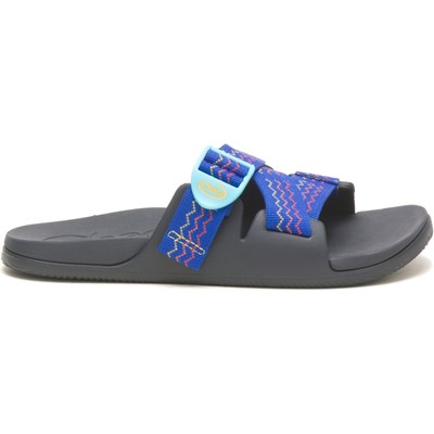 Chaco Women Chillos Slide Lasagna Blue 6 M Сандалии Полиэстер