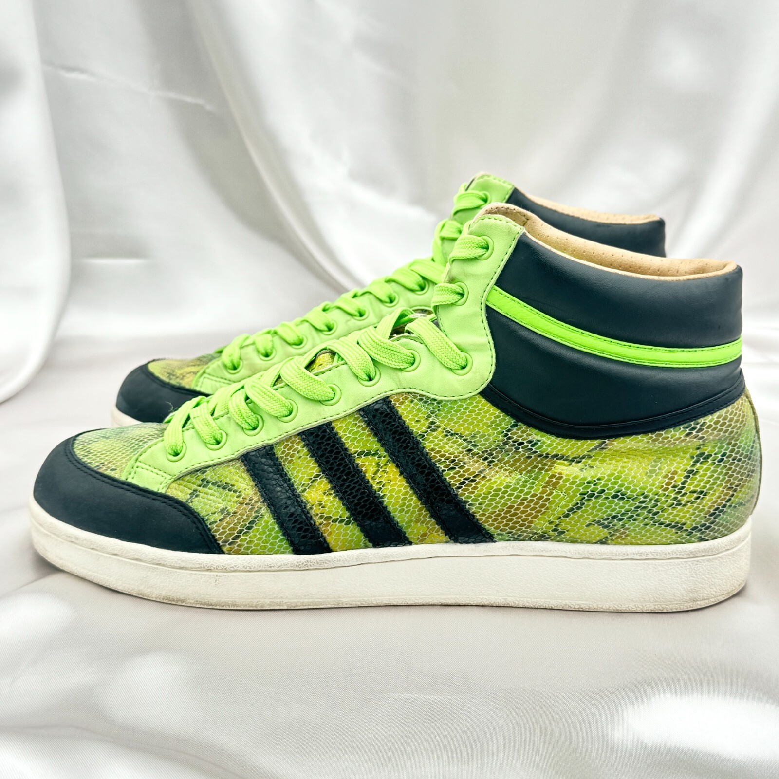 Adidas Americana Hi Snakeskin Pack Green Men's Sz 11.5