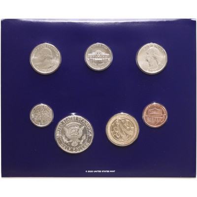2021 Mint Set Original Plastic 14 BU Coins