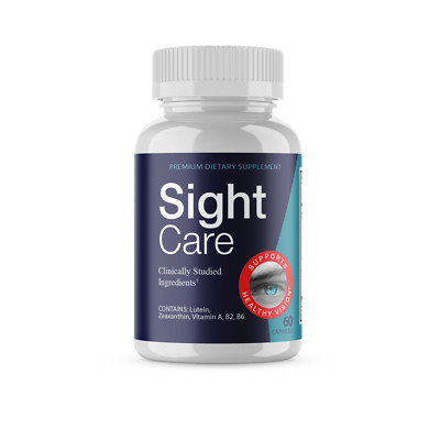 Sight Care Pills, SightCare Eye Supplement for Vision Health (60 Capsules) 