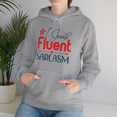 Sarcasm Unisex Heavy Blend  Hooded Sweatshirt