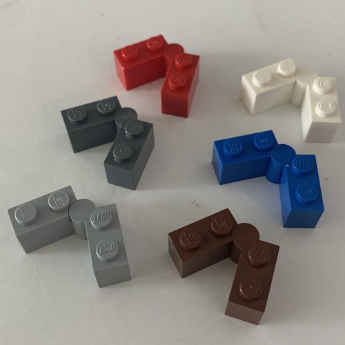 Lego Part 3830 + 3831 (1 Set) hinge brick 1x4 swivel top and