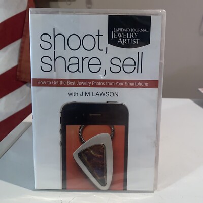 Shoot, Share, Sell, the Best Jewelry Photos Jim Lawson - DVD ( Brand New )