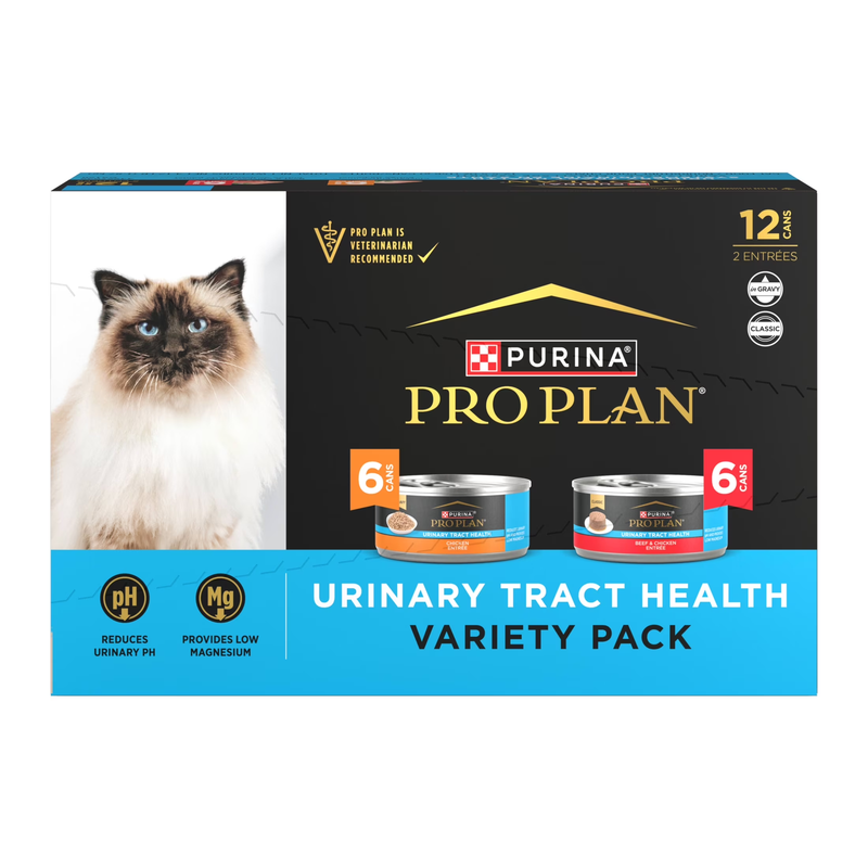 Urinary Tract, Beef & Chicken Variety Pack, Wet Cat Food, 3 Oz,